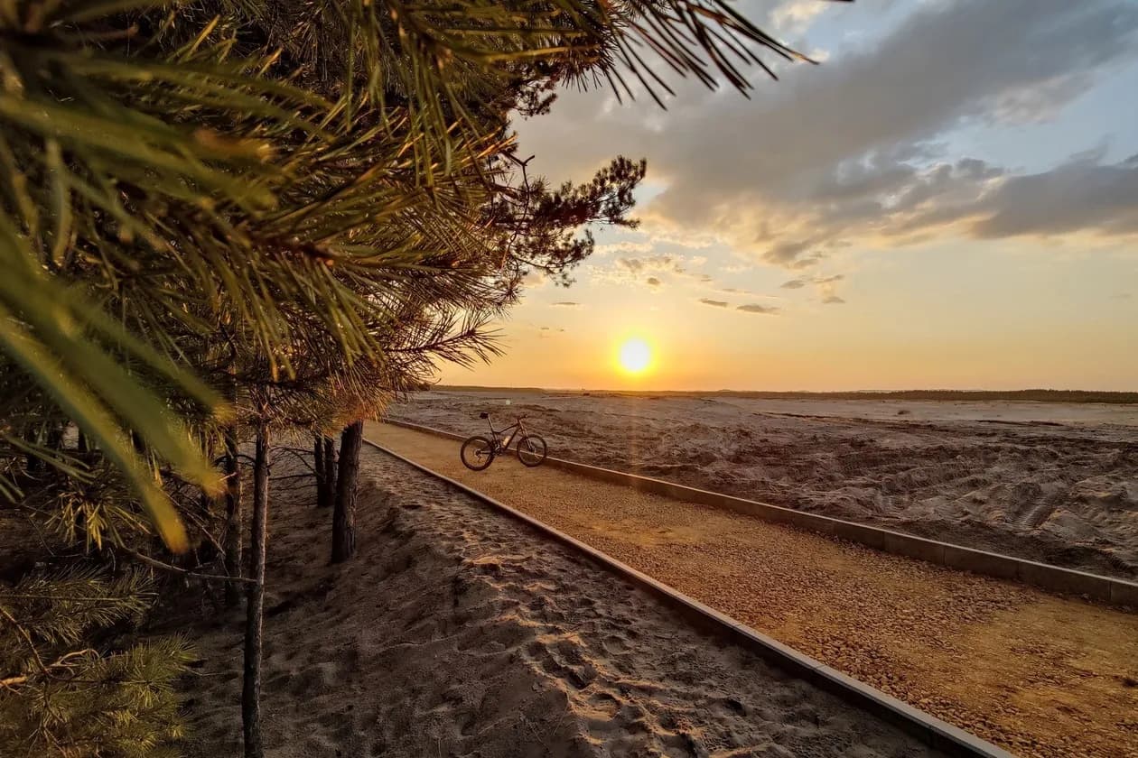 Nowa trasa rowerowa Pustynia Błędowska - odkryj jej atrakcje i długość