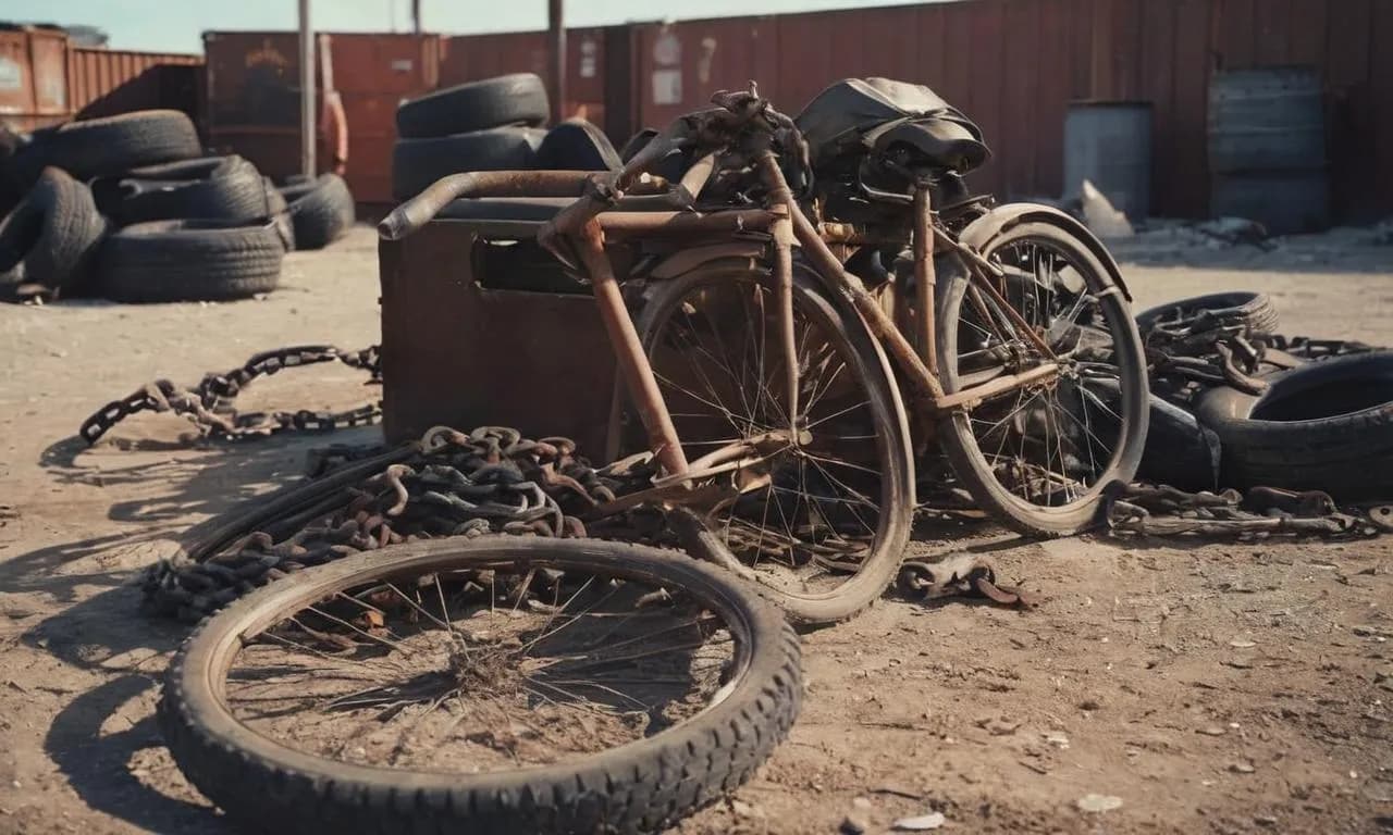 Ile za rower na złomie? Odkryj, ile możesz zyskać i co wpływa na cenę